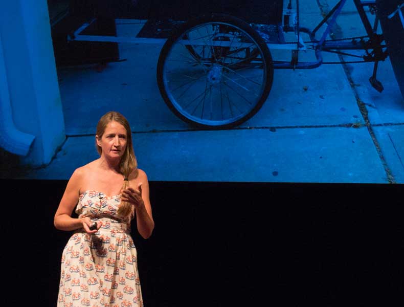 Kerri Martin has a passion for getting kids on bikes. She found a collaboration at TEDxNavesink with RocketHub's Alon Hillel-Tuch that's paving a bright path into the future for Asbury Park and Second Life Bikes.