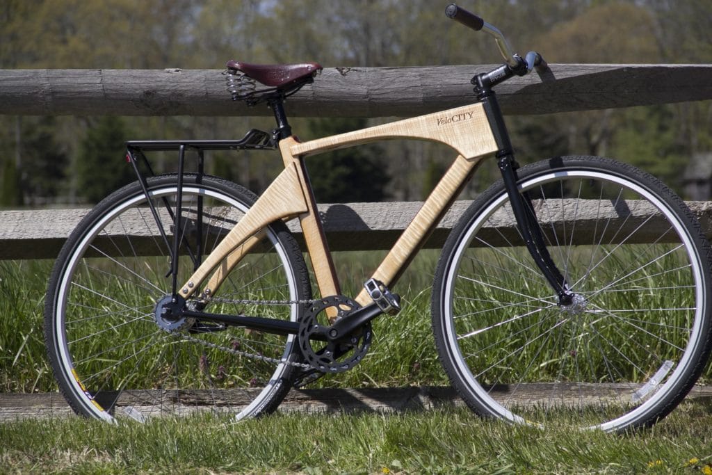 Craftsmanship Meets Technology in Wooden Bicycles