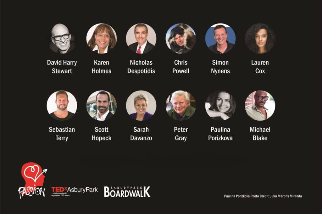 TEDxAsburyPark Announces First Speakers for “PASSION”